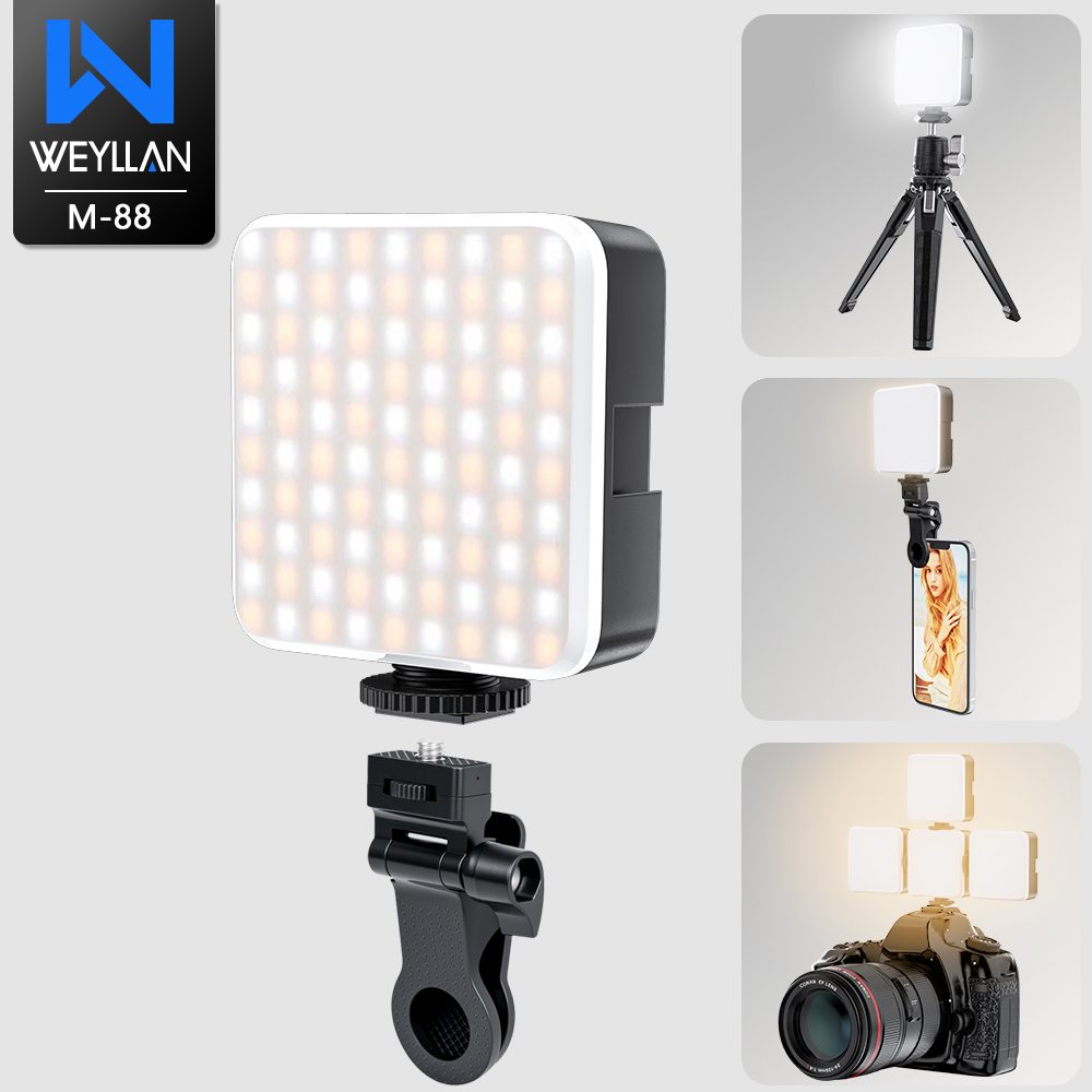 Photography Lighting Brand - WEYLLAN M-88 2000 мАч светодиодный светильник