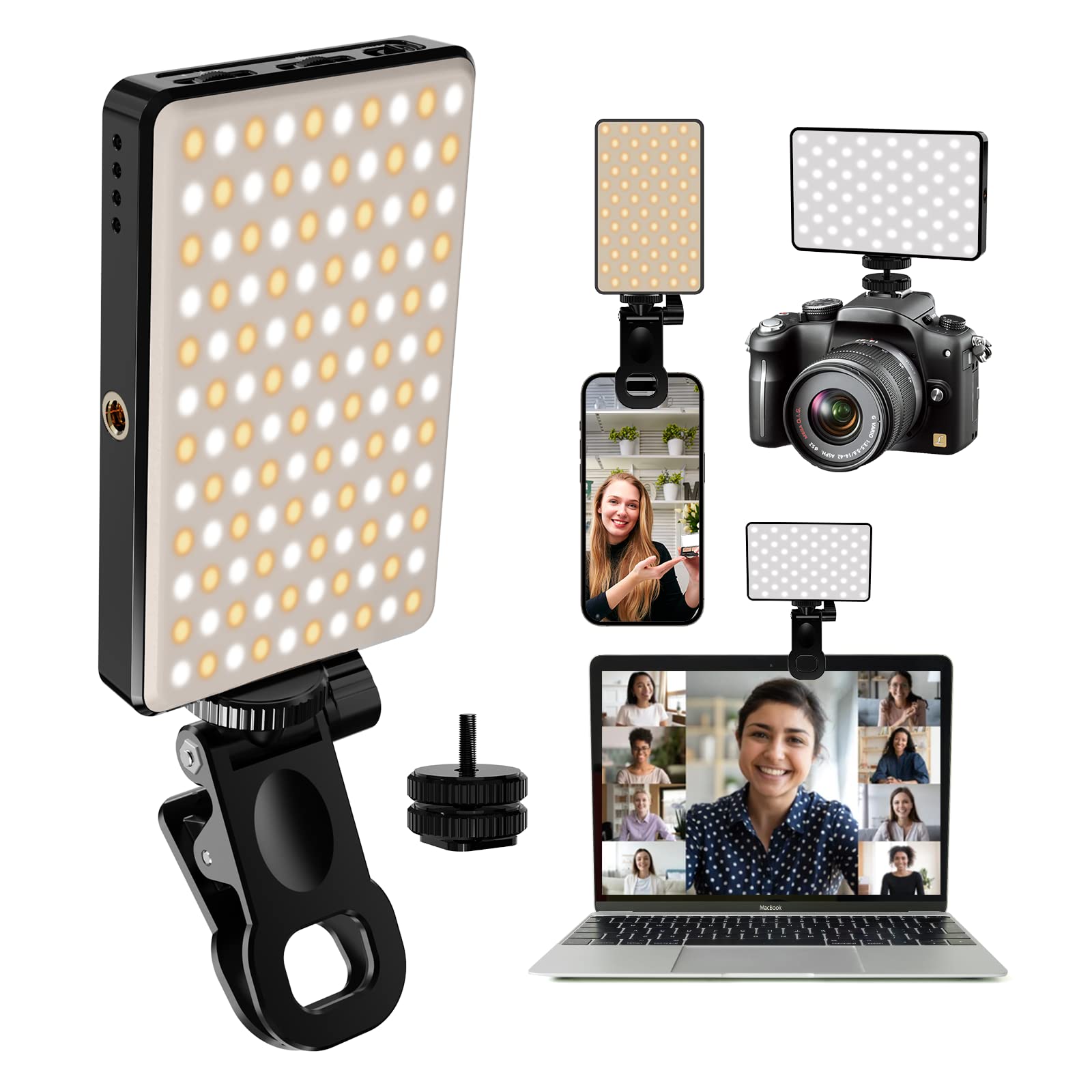 Photography Lighting Overhead - Светодиодный светильник для селфи, 3000 мАч,