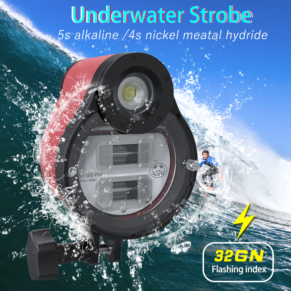 Photography Lighting Brand - Seafrogs ST-100 Pro стробоскоп для подводной