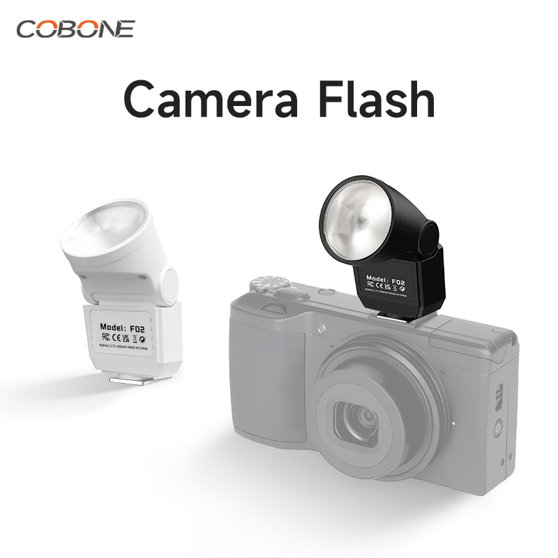 Photography Lighting Type - Мини-вспышка COBONE Speedlite GN8 CRI97 6500K