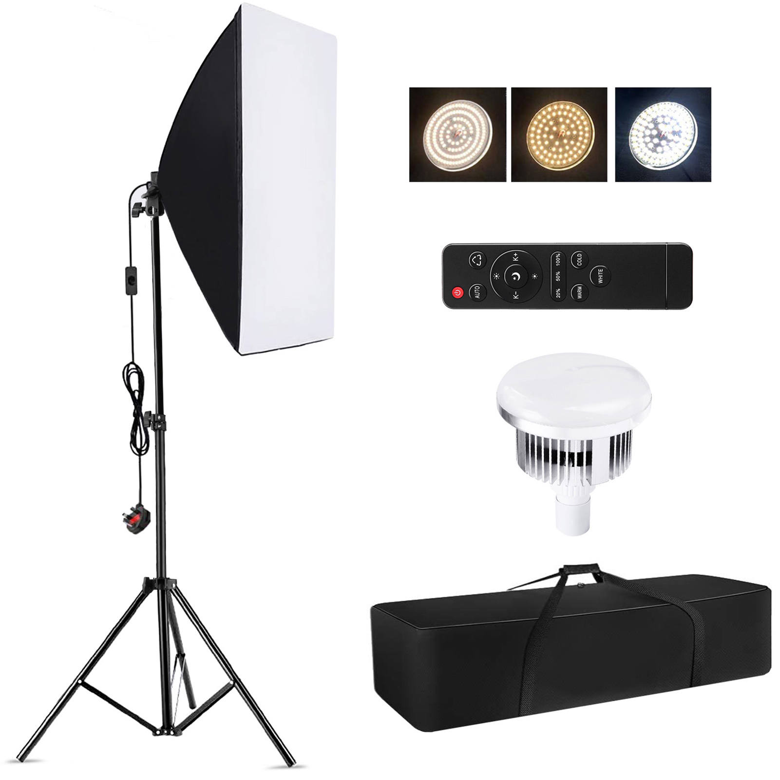 Photography Lighting Kit - Комплект для фотосъемки Camnoon Studio: набор