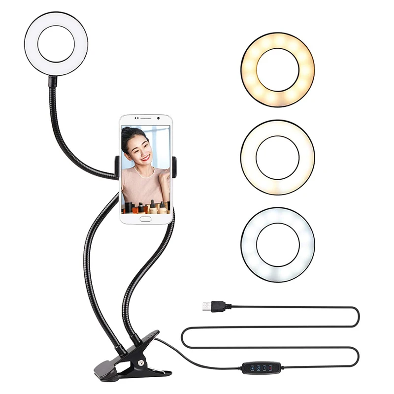 Photography Lighting Overhead - Универсальный кольцевой светильник для селфи с
