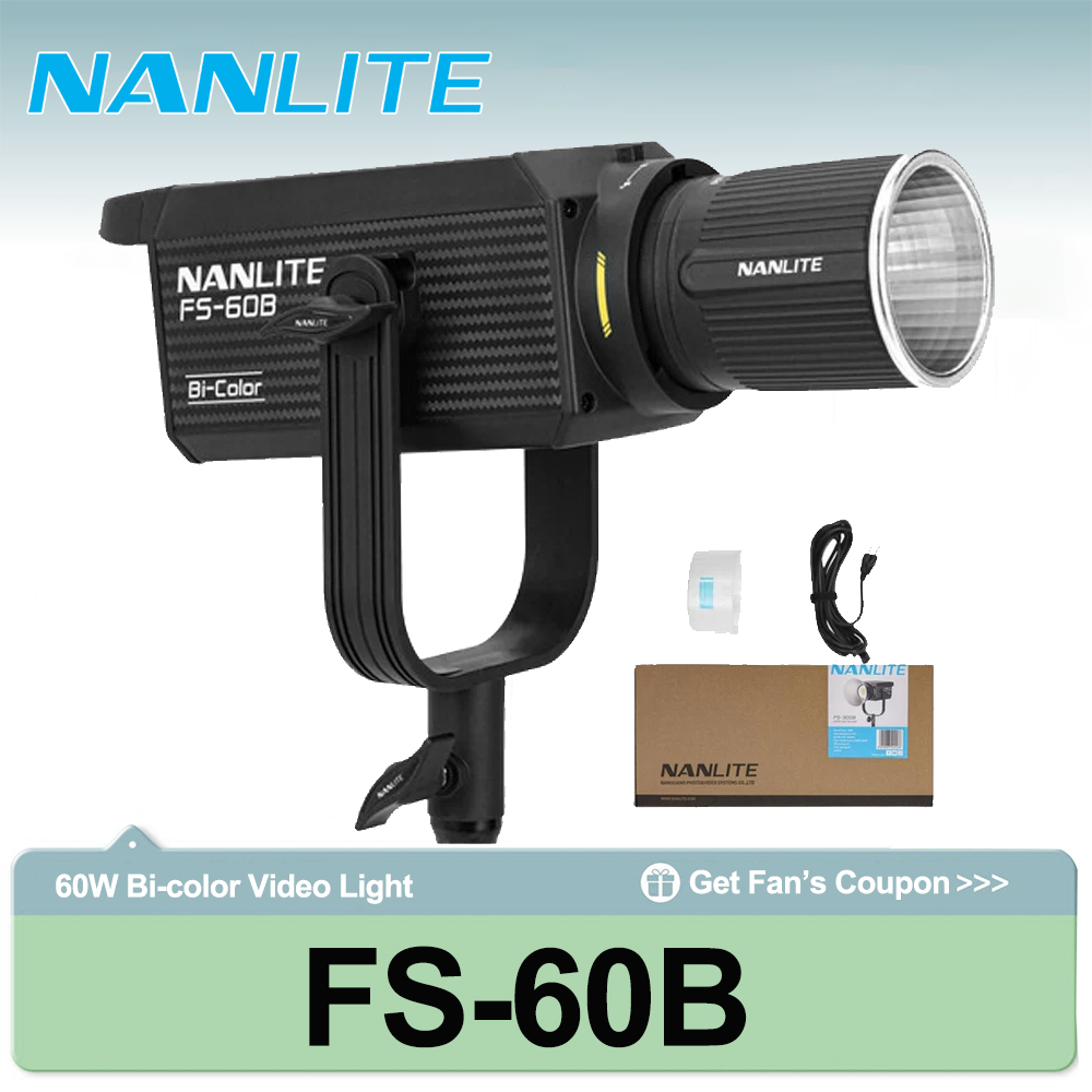 Photography Lighting For Outdoors - Набор осветительных приборов Nanlite FS-60B 70W
