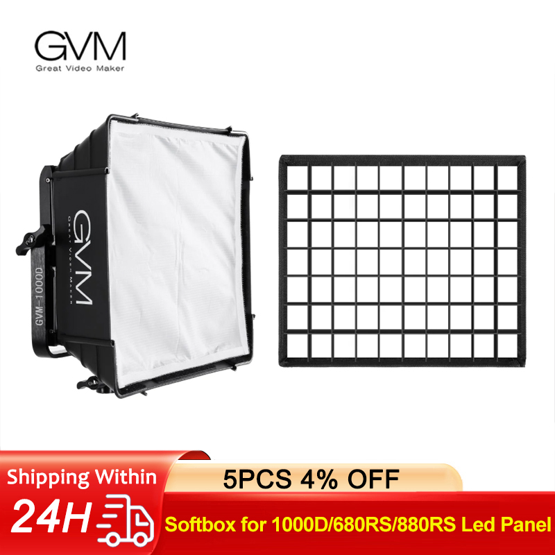 Video Light Panel Led - Диффузор GVM Softbox для светодиодных видеосветильников