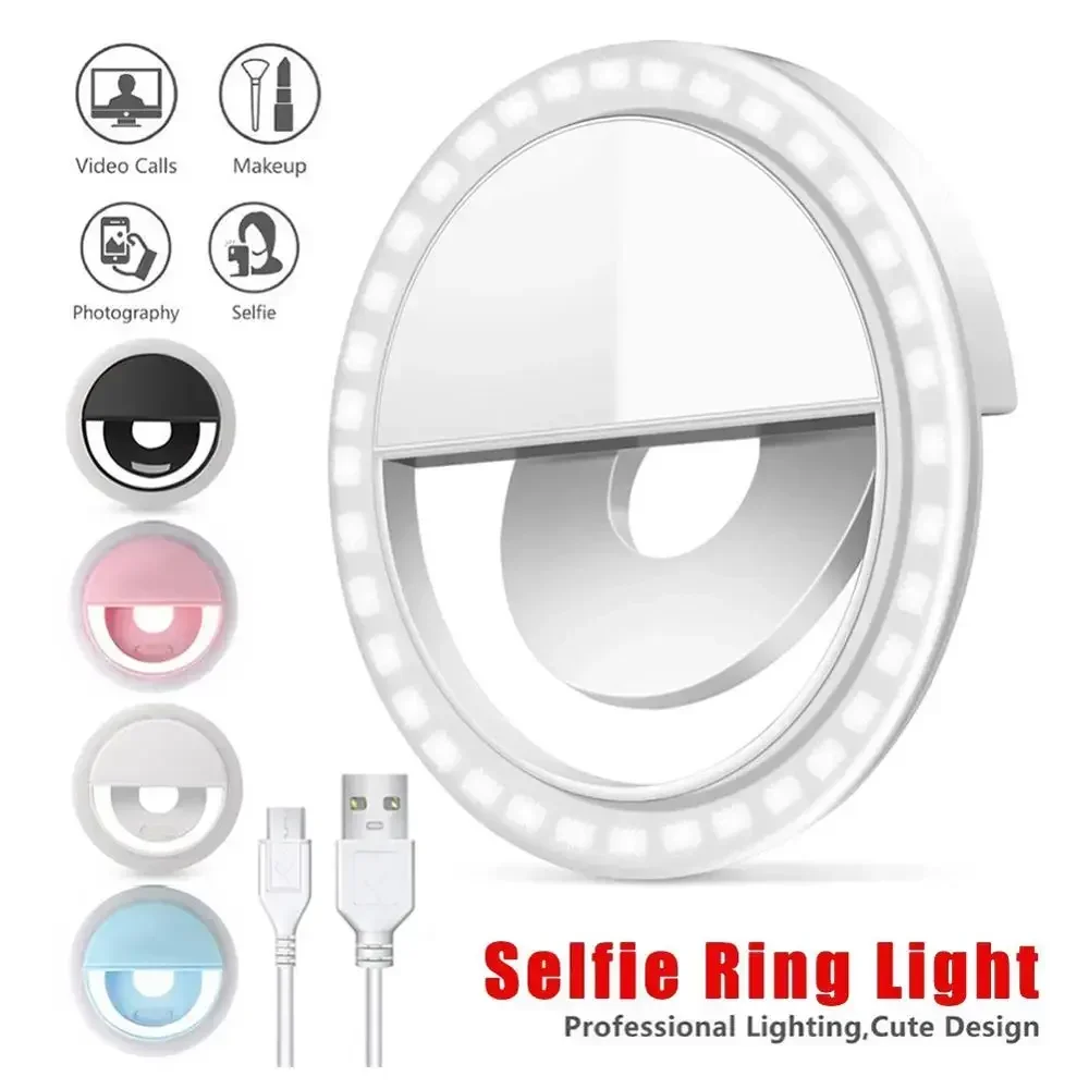 Photography Lighting Overhead - Светодиодный кольцевой светильник для селфи, лампа