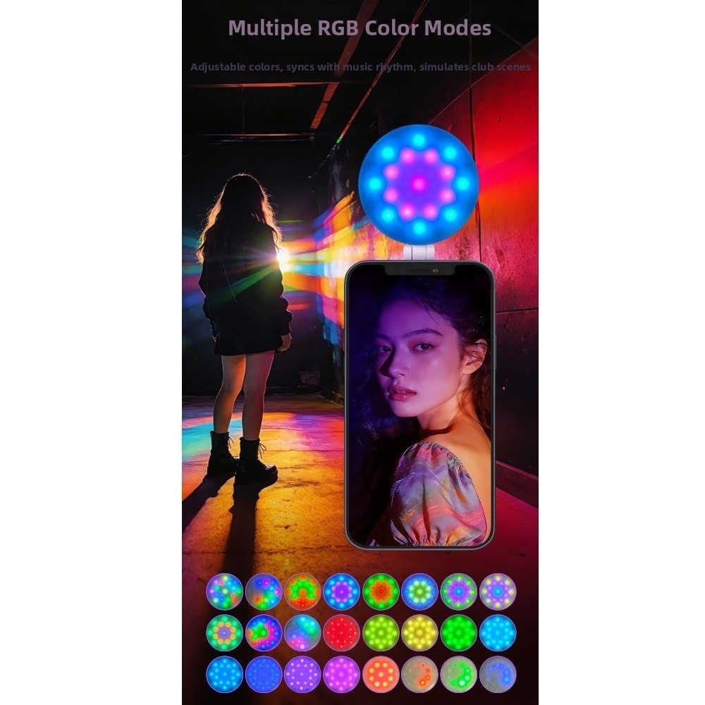 Photography Lighting Angles - Портативная мини-лампа для подсветки 3000-6500K с