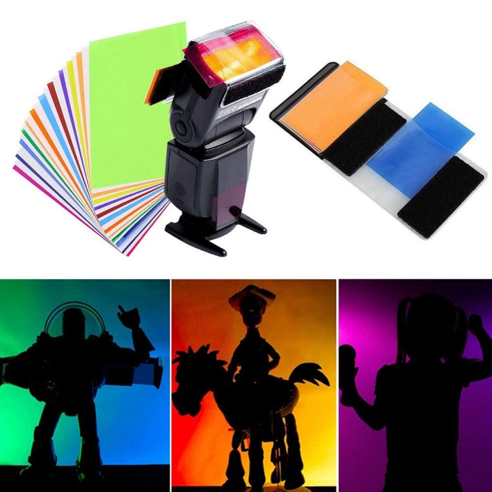 Photography Lighting Kit - Набор из 12 цветных гелевых фильтров