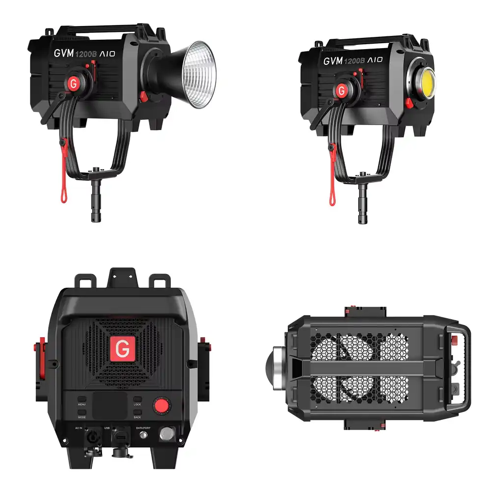 Photography Lighting - GVM SD1200B AIO 1200W Фотографический COB