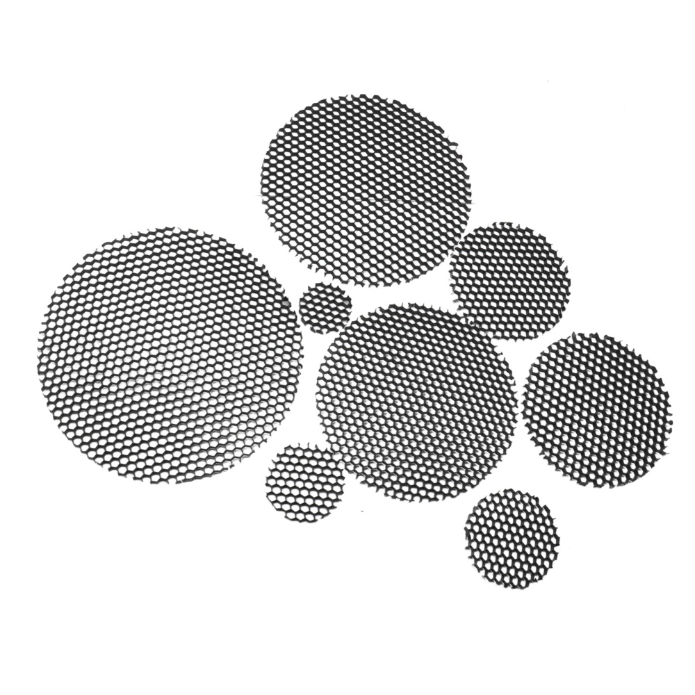 Honeycomb Grid Filter - Черный алюминиевый сотовый светорассеивающий диск для