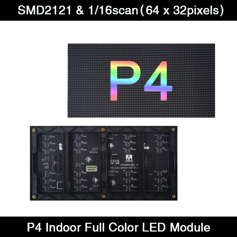 Video Light Panel Led - AiminRui Высокое разрешение P4 Крытый 1/16