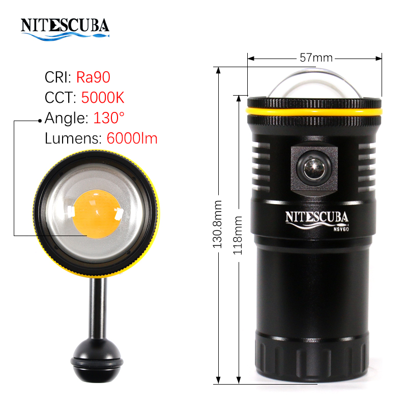 Подводный видеосвет Nitescuba  – обзор и цена Photography Lighting Angles