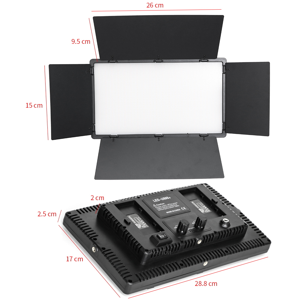 U800 светодиодный Photo Studio – обзор и цена Video Light Panel Led
