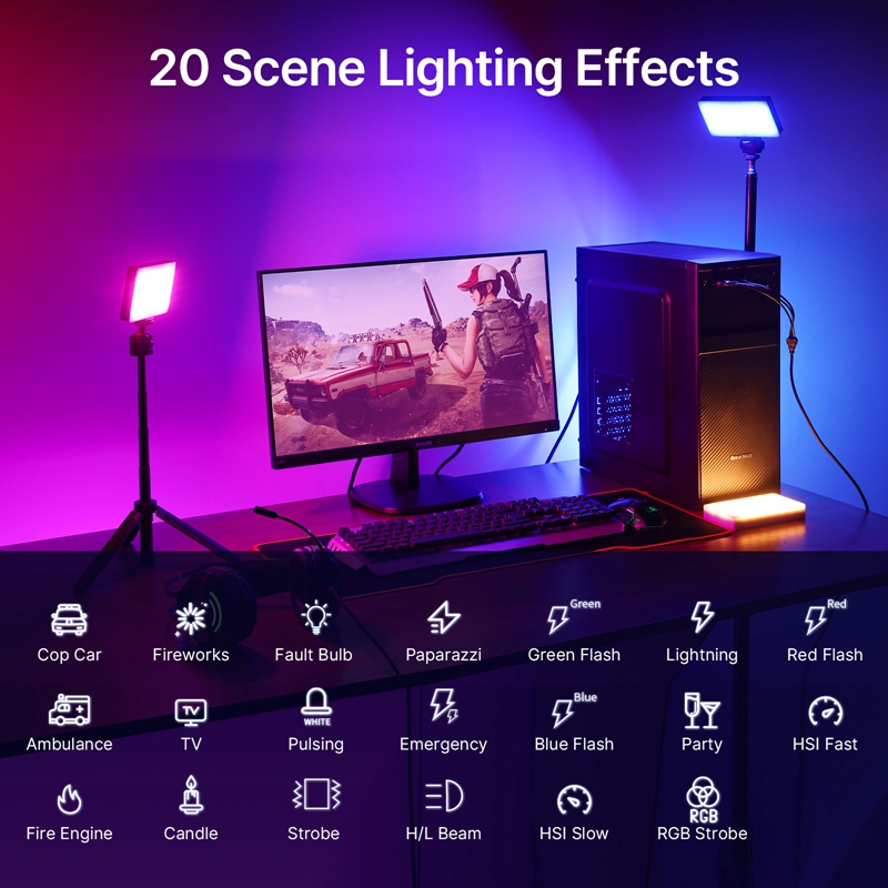 Ulanzi LT002 7-дюймовый карман – обзор и цена Video Light Panel Led