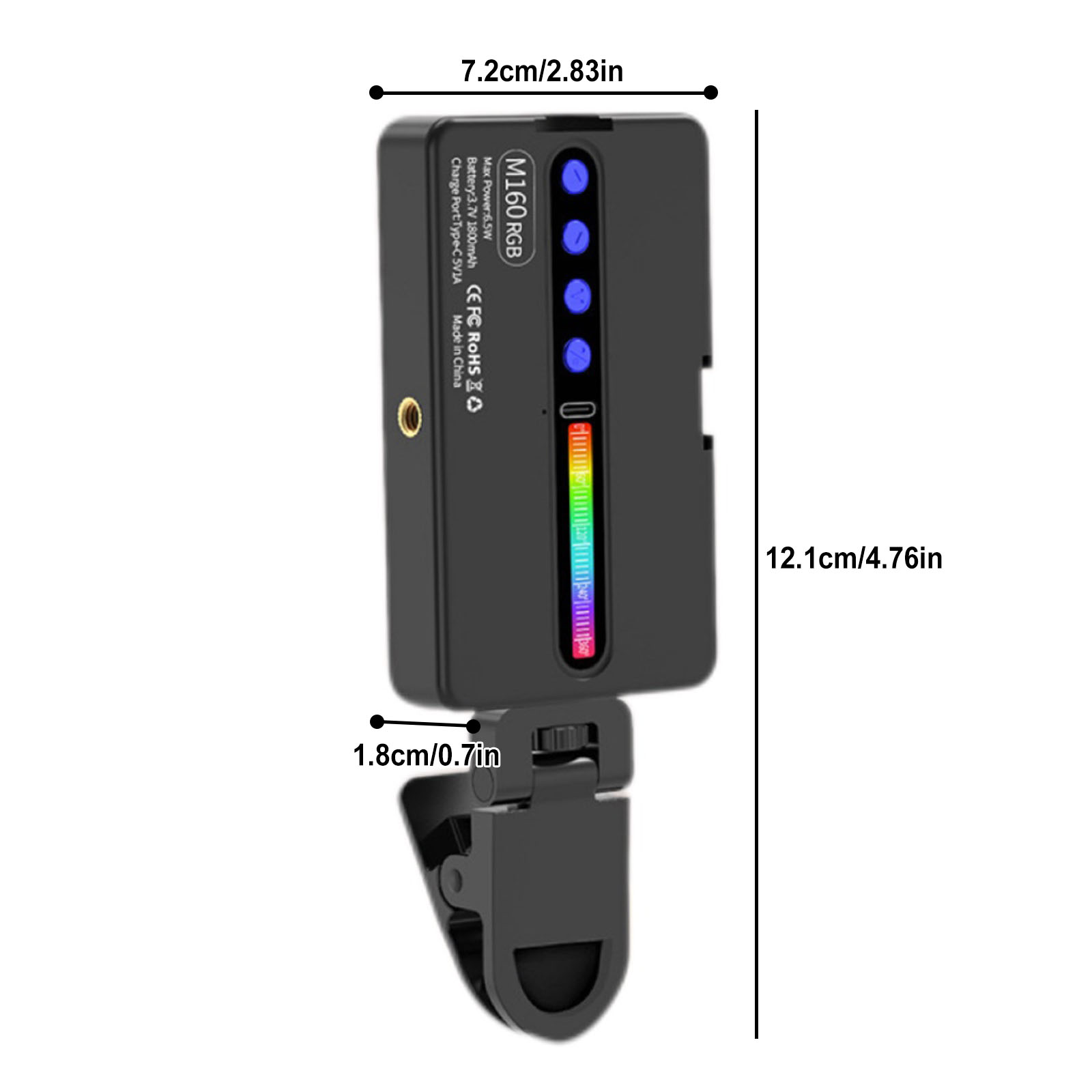 Светодиодный RGB-видеосвет 6,5 – обзор и цена Photography Lighting Type