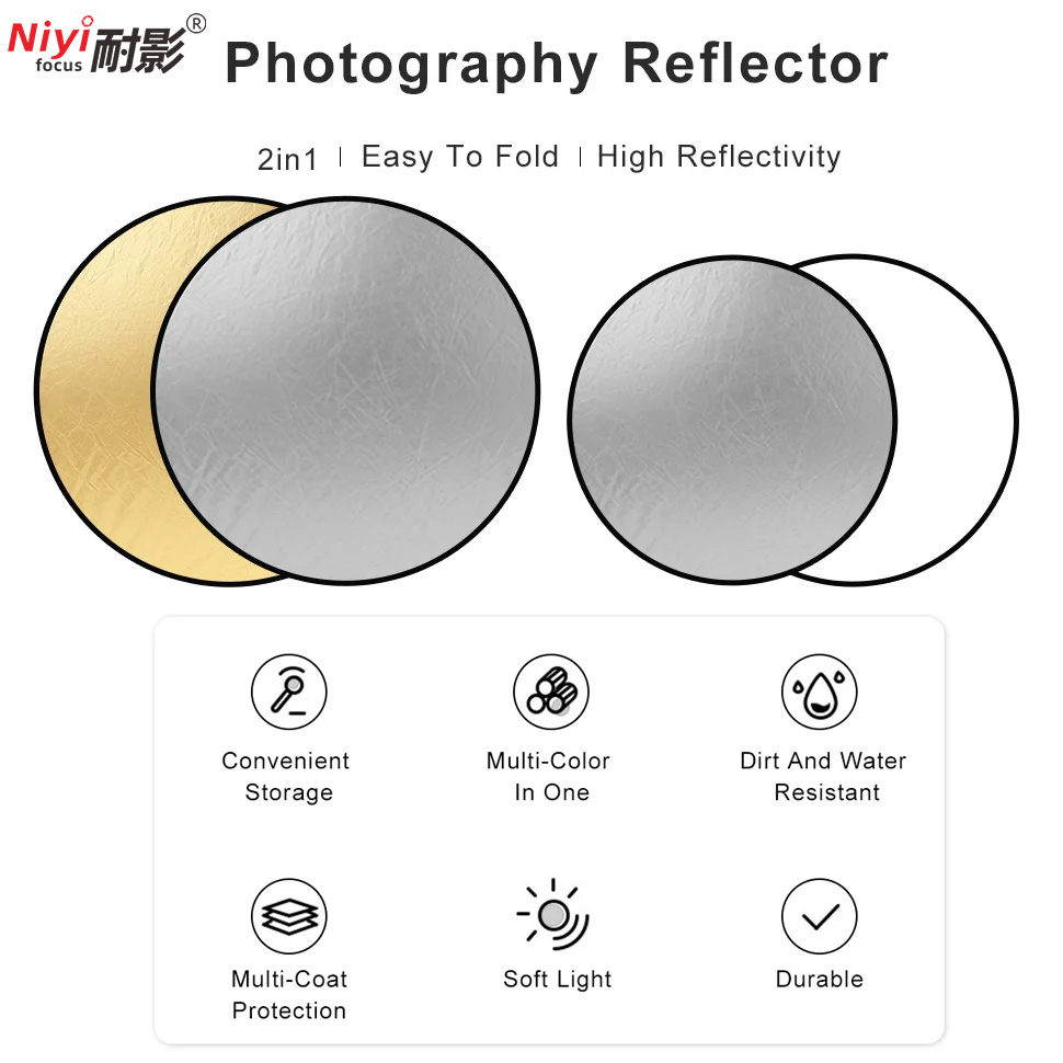 Портативный круглый отражатель – обзор и цена Photography Lighting Diffuser