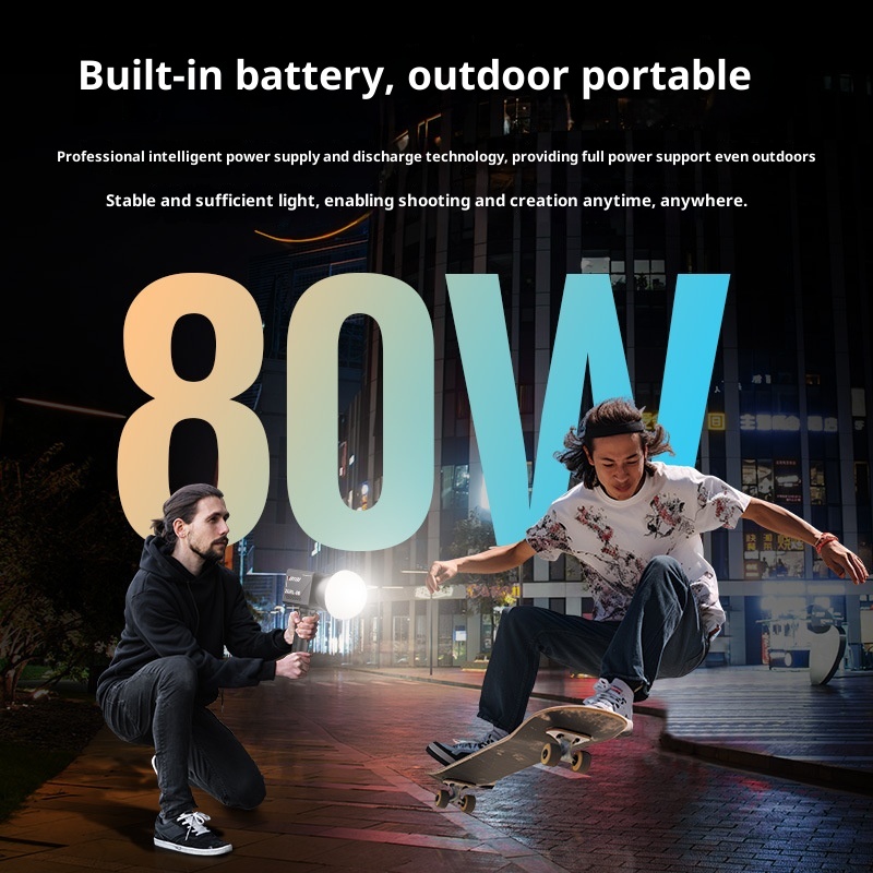 ZGRL80 80 Вт COB светодиодный  – обзор и цена Photography Lighting For Outdoors