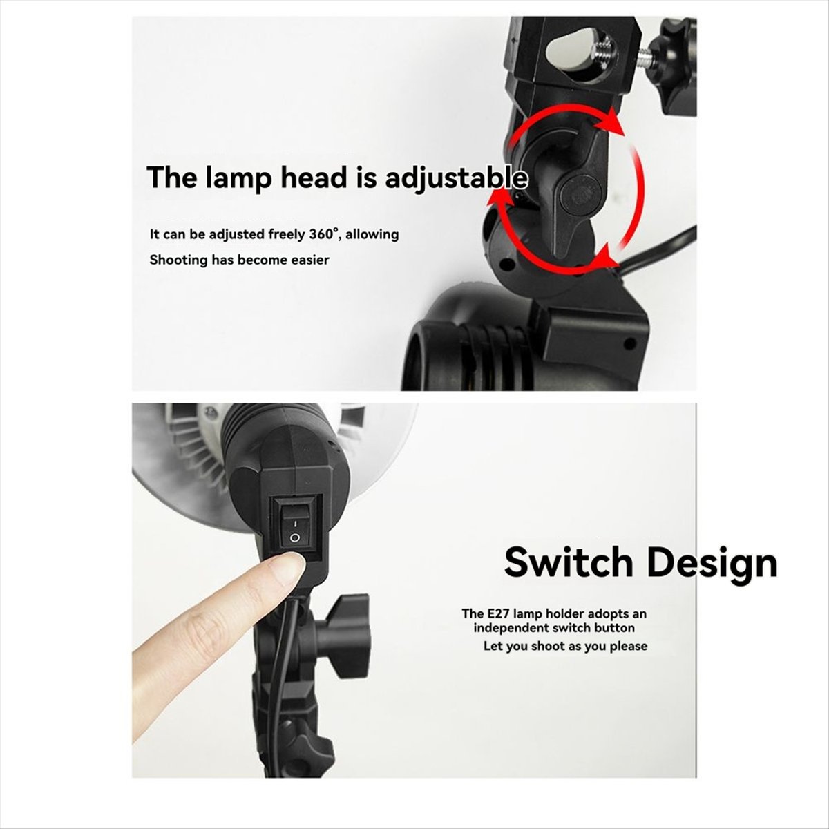 Держатель для фотосветильника  – обзор и цена Photography Lighting Umbrella