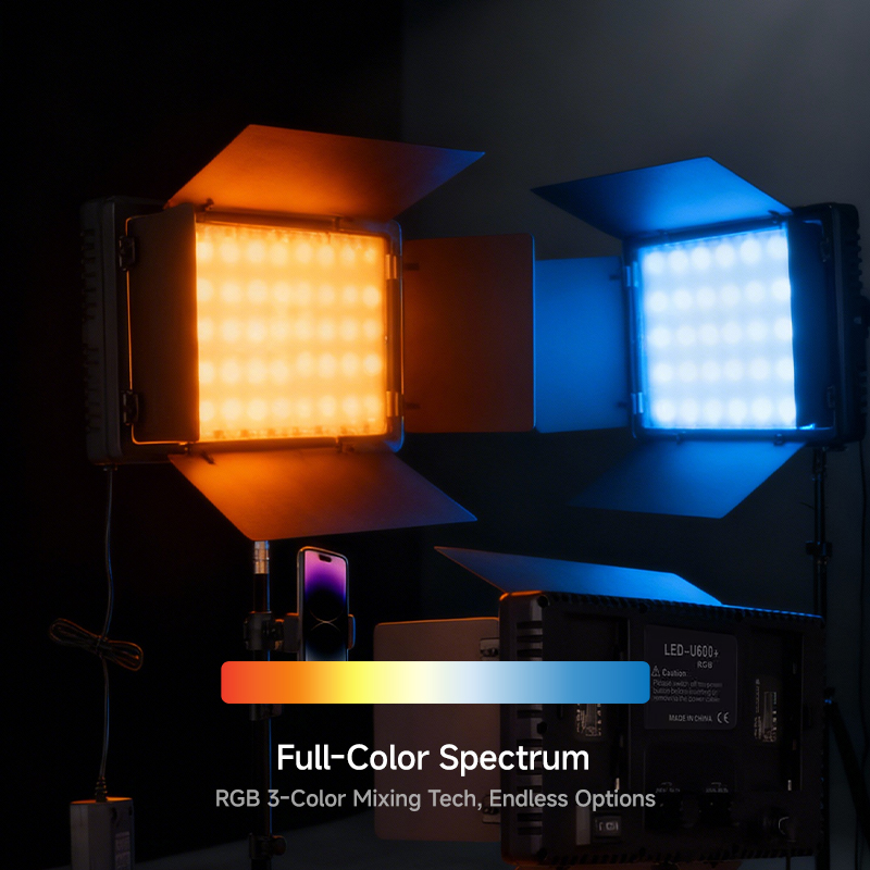 Светодиодный светильник U600 д – обзор и цена Video Light Panel Led