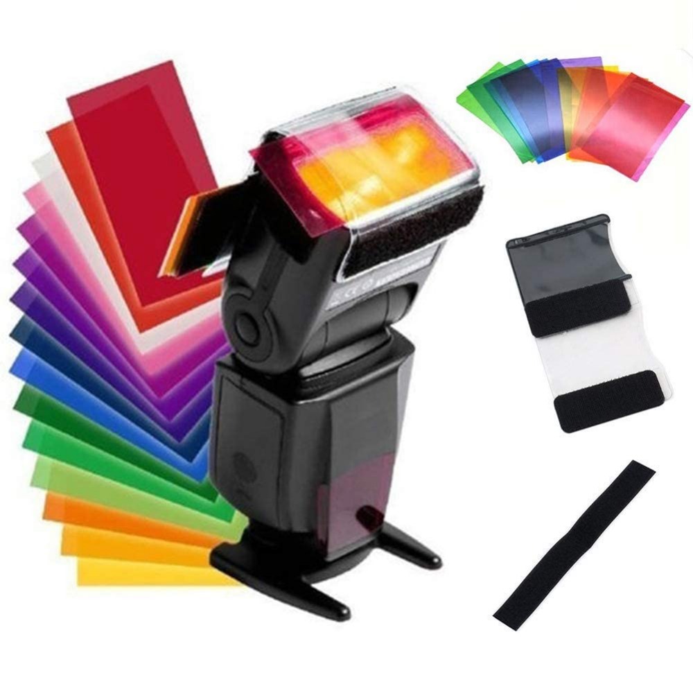 Набор из 12 цветных гелевых фи – обзор и цена Photography Lighting Kit