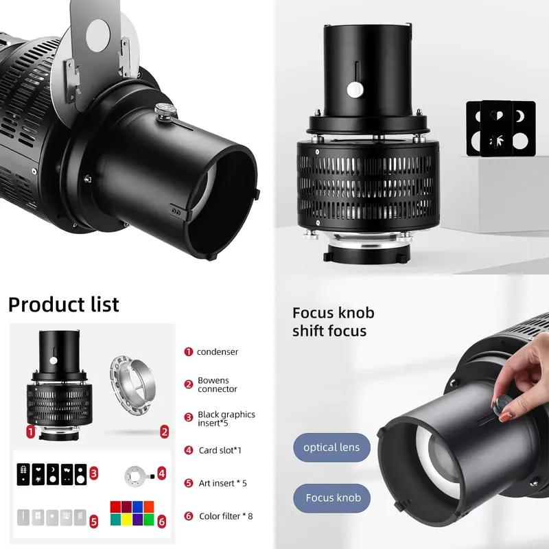 Комплект конических оптических – обзор и цена Photography Lighting Brand