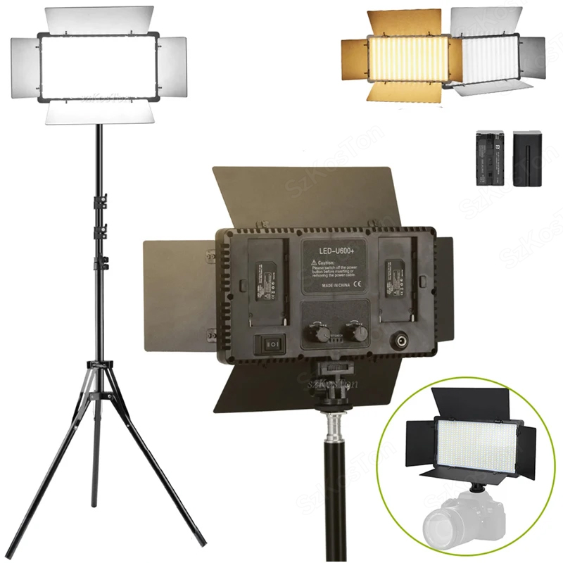 Светодиодсветильник лампа U800 – обзор и цена Video Light Panel Led