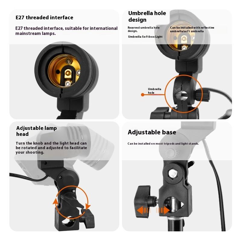 Кабельный шнур 1,8 м E27, цоко – обзор и цена Photography Lighting Umbrella